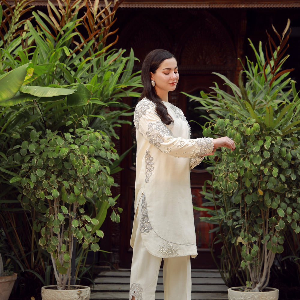 
                  
                    Hania Amir - White x MH
                  
                