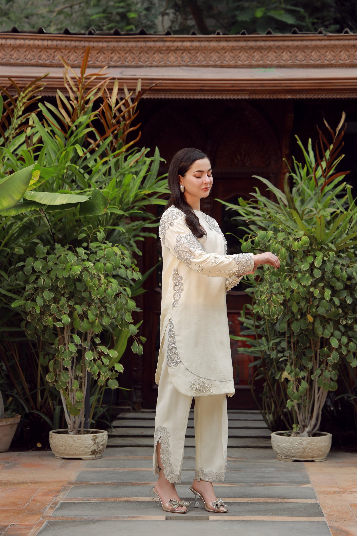 
                  
                    Hania Amir - White x MH
                  
                