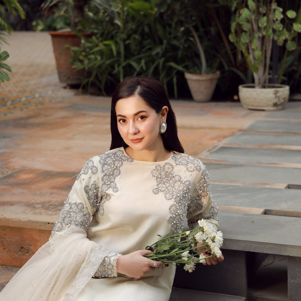 
                  
                    Hania Amir - White x MH
                  
                