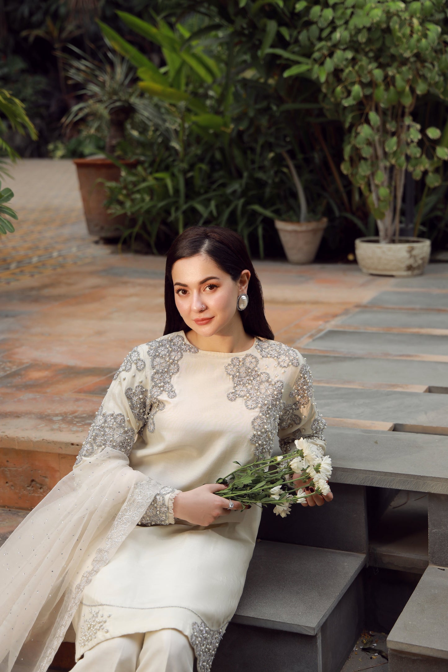 
                  
                    Hania Amir - White x MH
                  
                