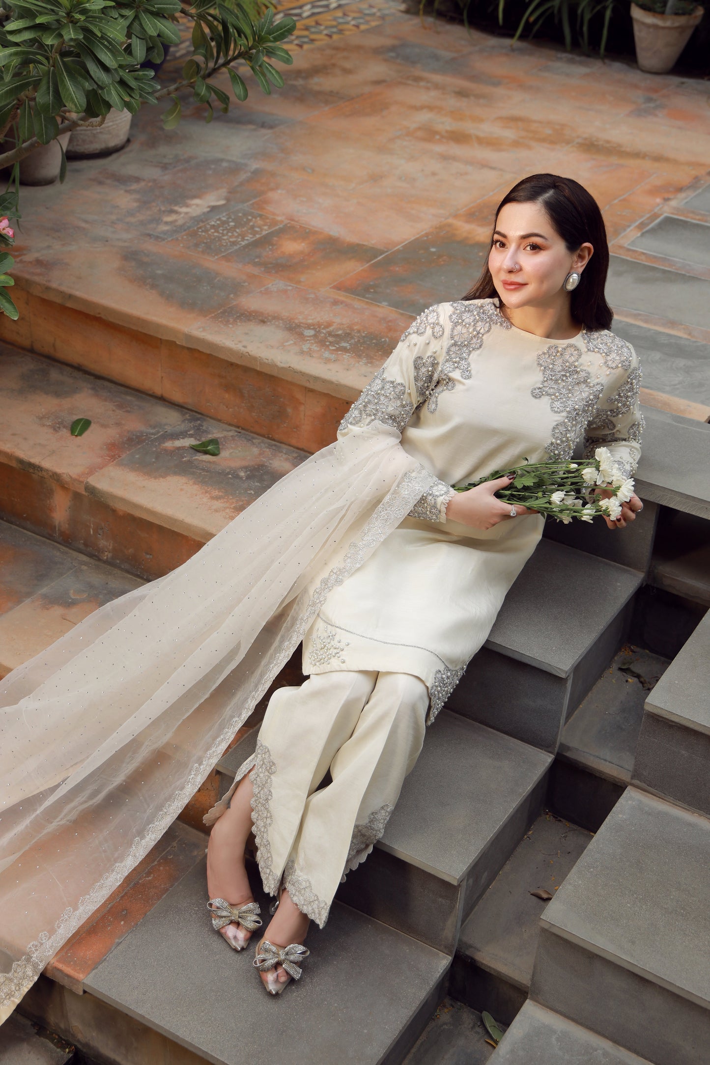 
                  
                    Hania Amir - White x MH
                  
                