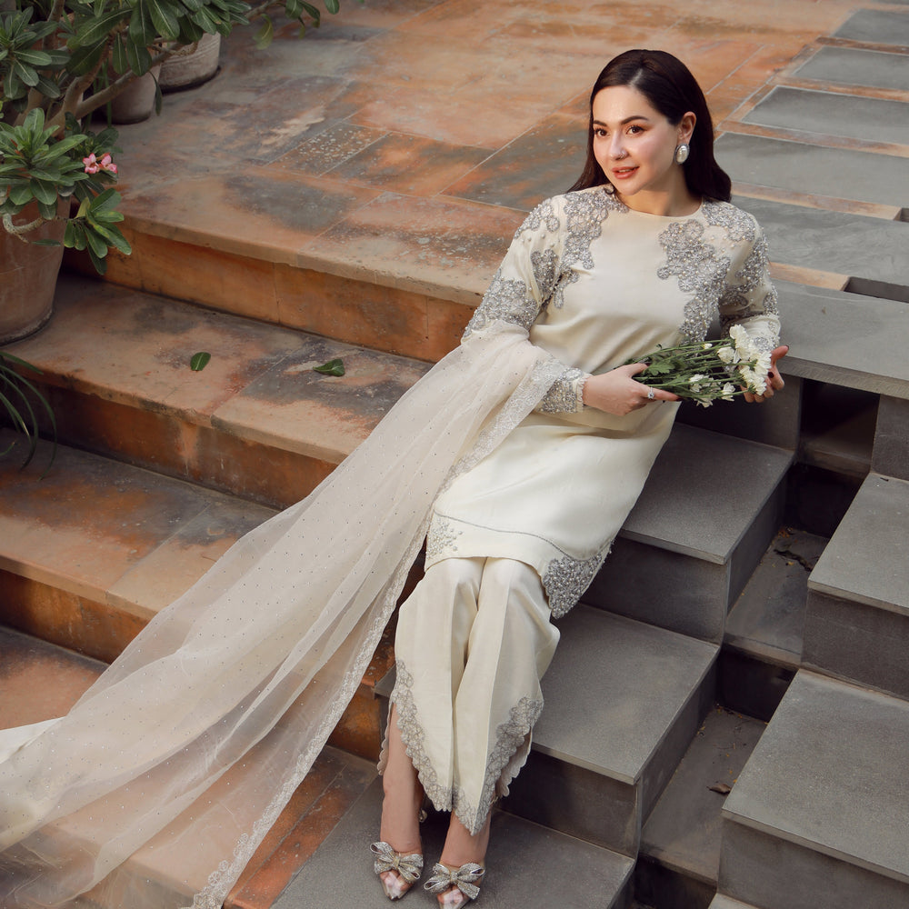 
                  
                    Hania Amir - White x MH
                  
                