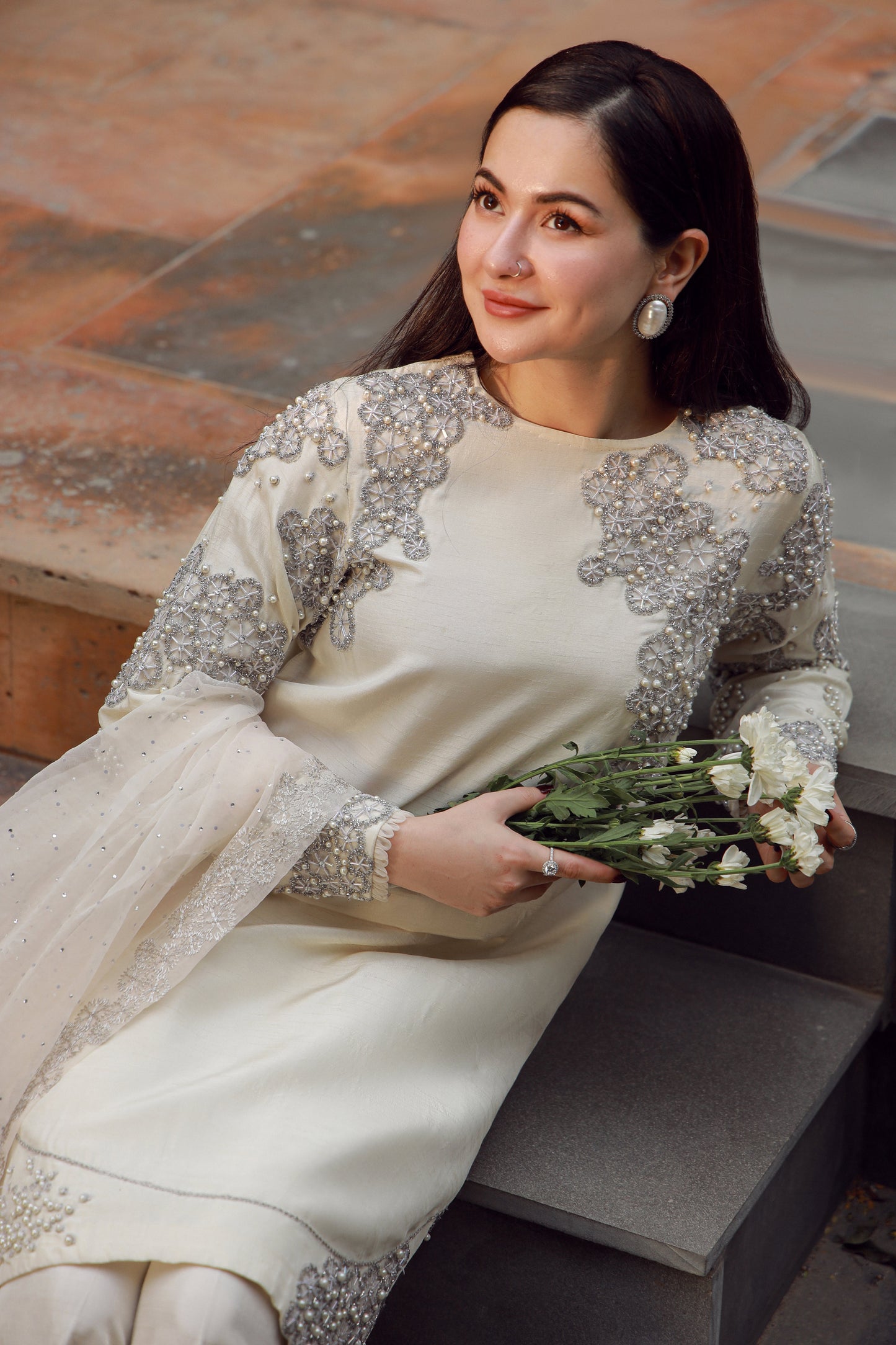 
                  
                    Hania Amir - White x MH
                  
                