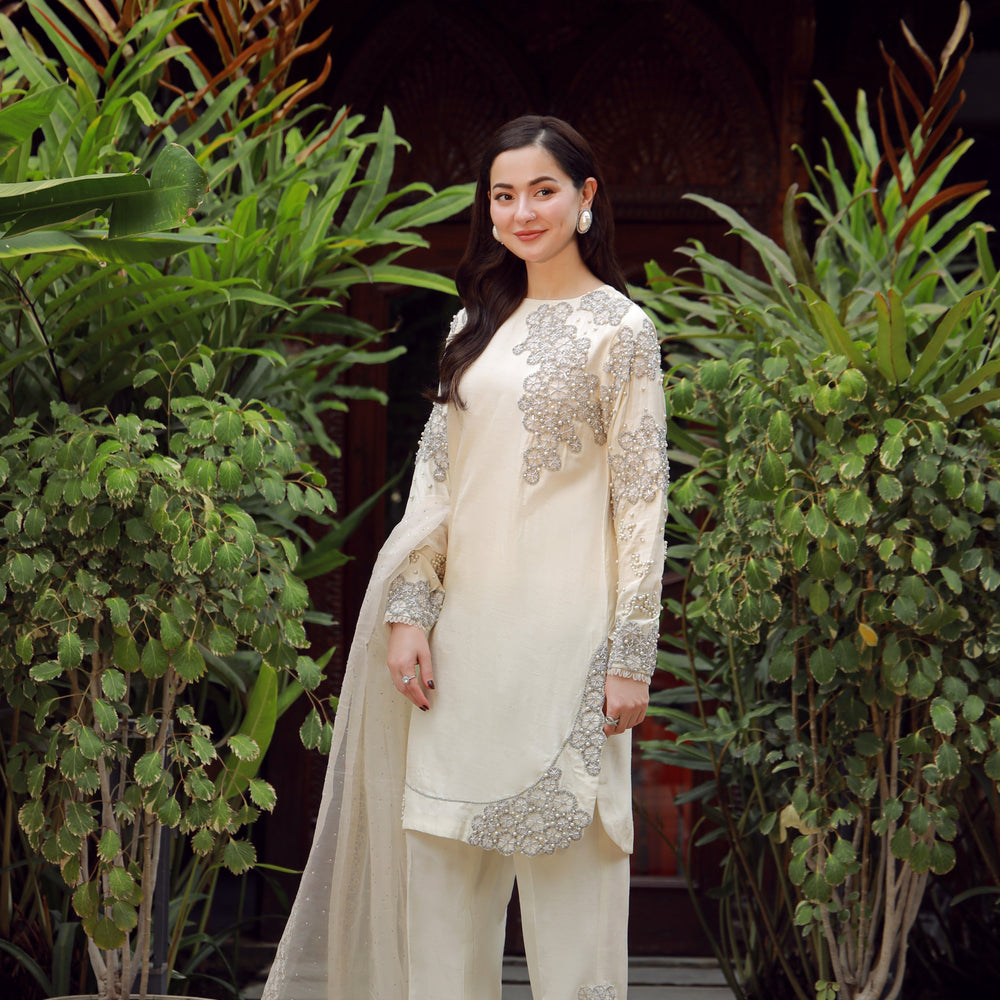 
                  
                    Hania Amir - White x MH
                  
                