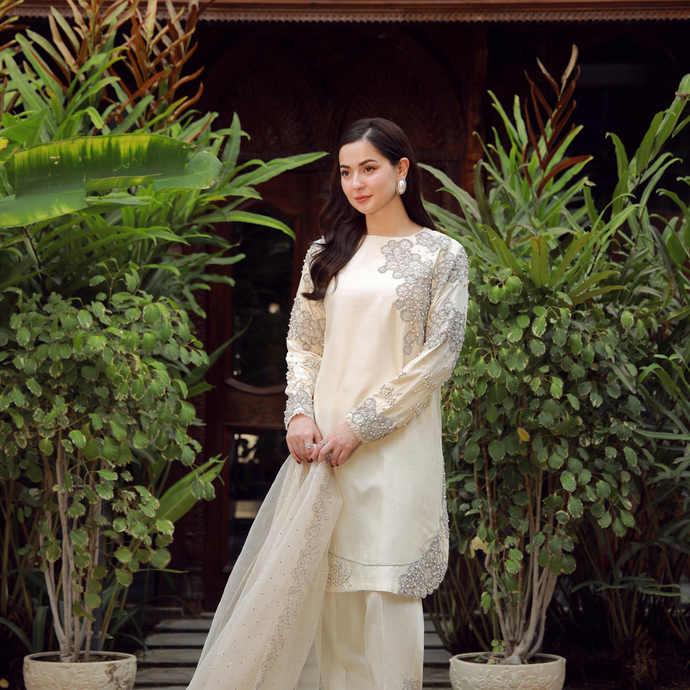 
                  
                    Hania Amir - White x MH
                  
                
