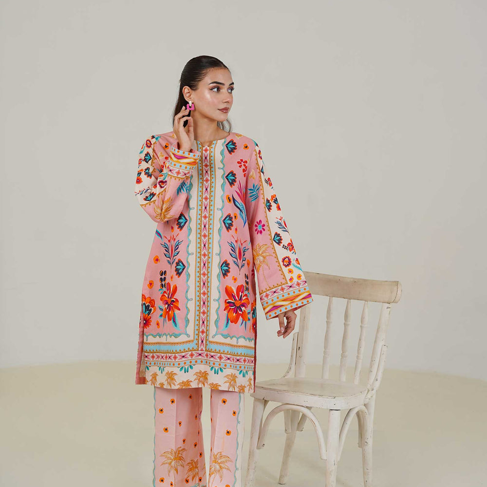 
                  
                    Lawn Co Ord Set D-2
                  
                