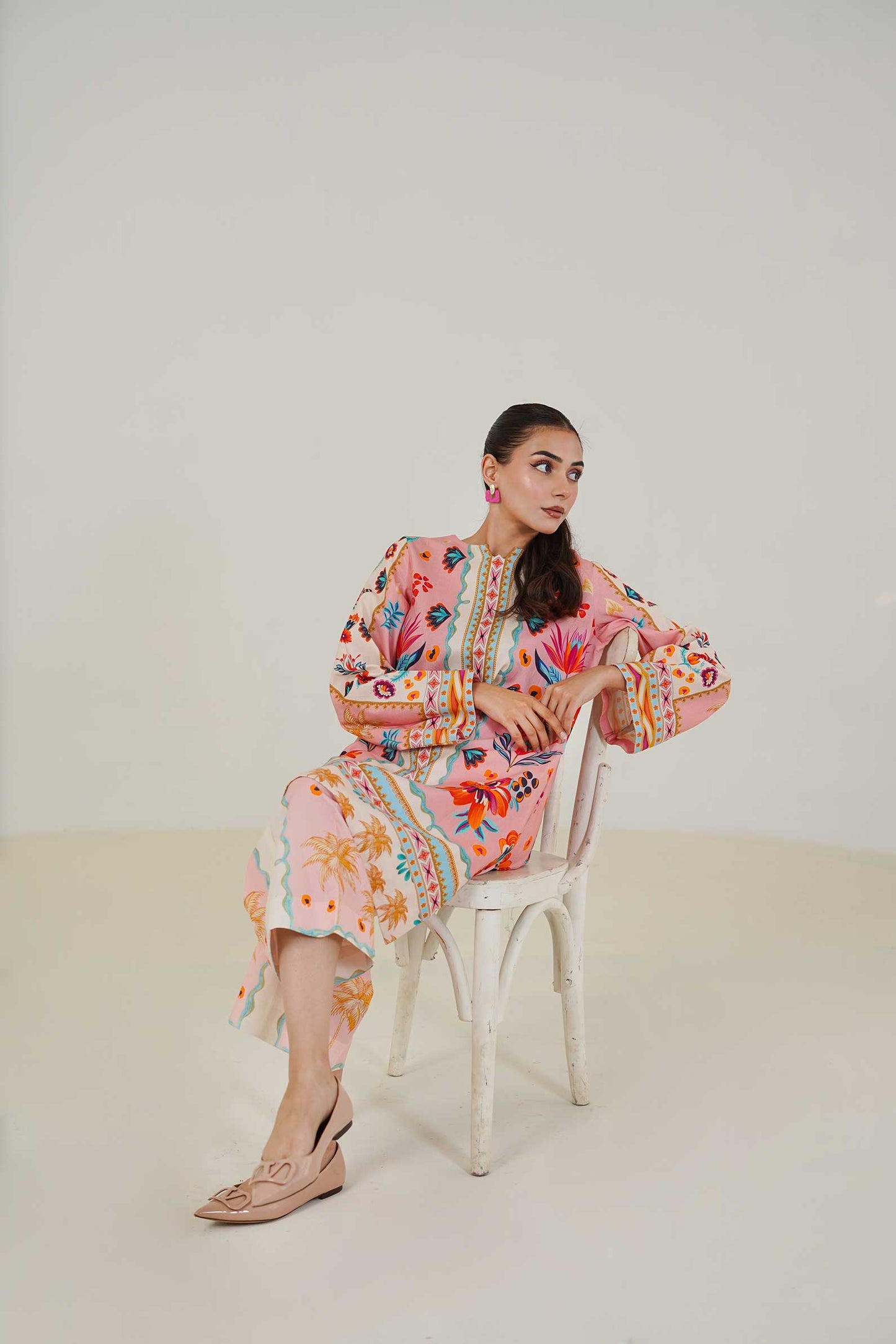
                  
                    Lawn Co Ord Set D-2
                  
                
