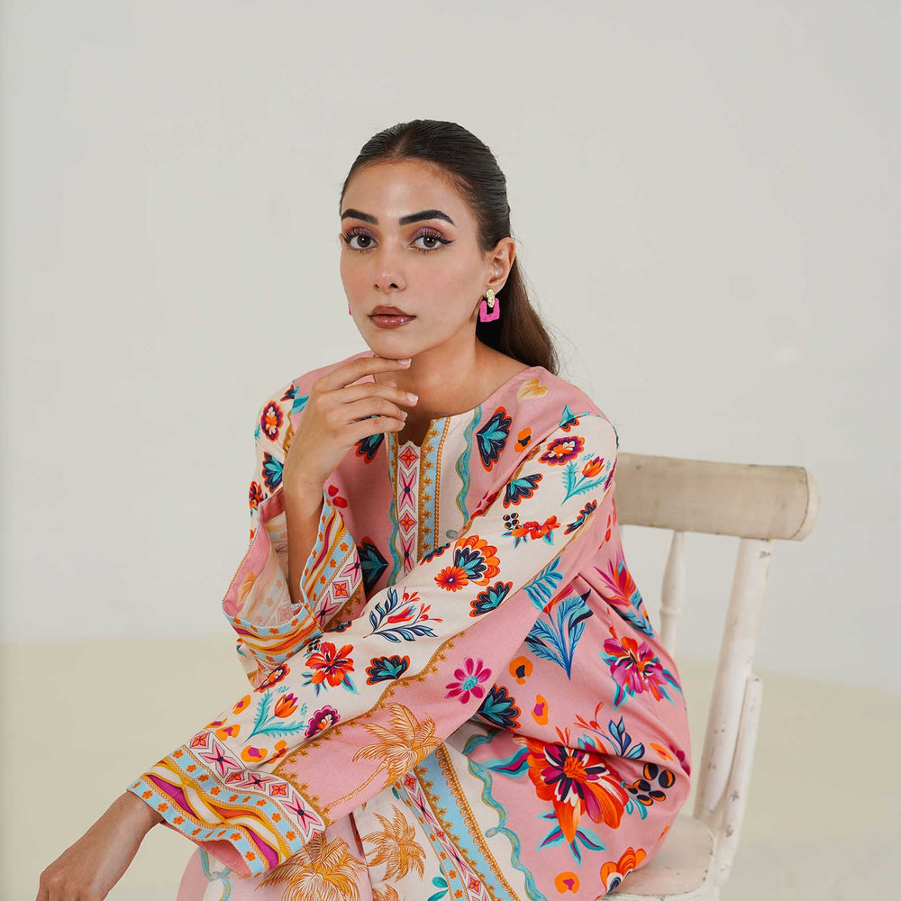 
                  
                    Lawn Co Ord Set D-2
                  
                